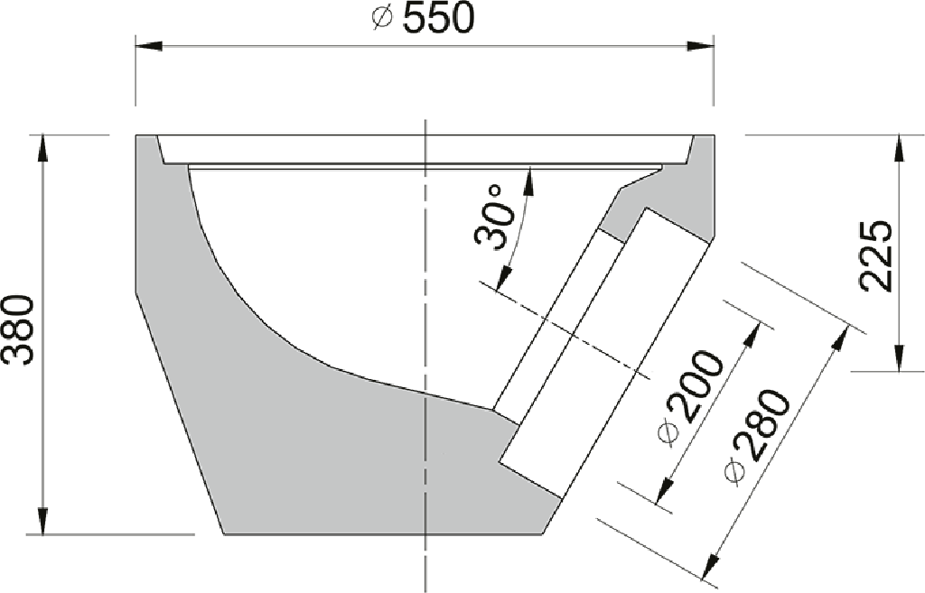 Street inlet BU1D